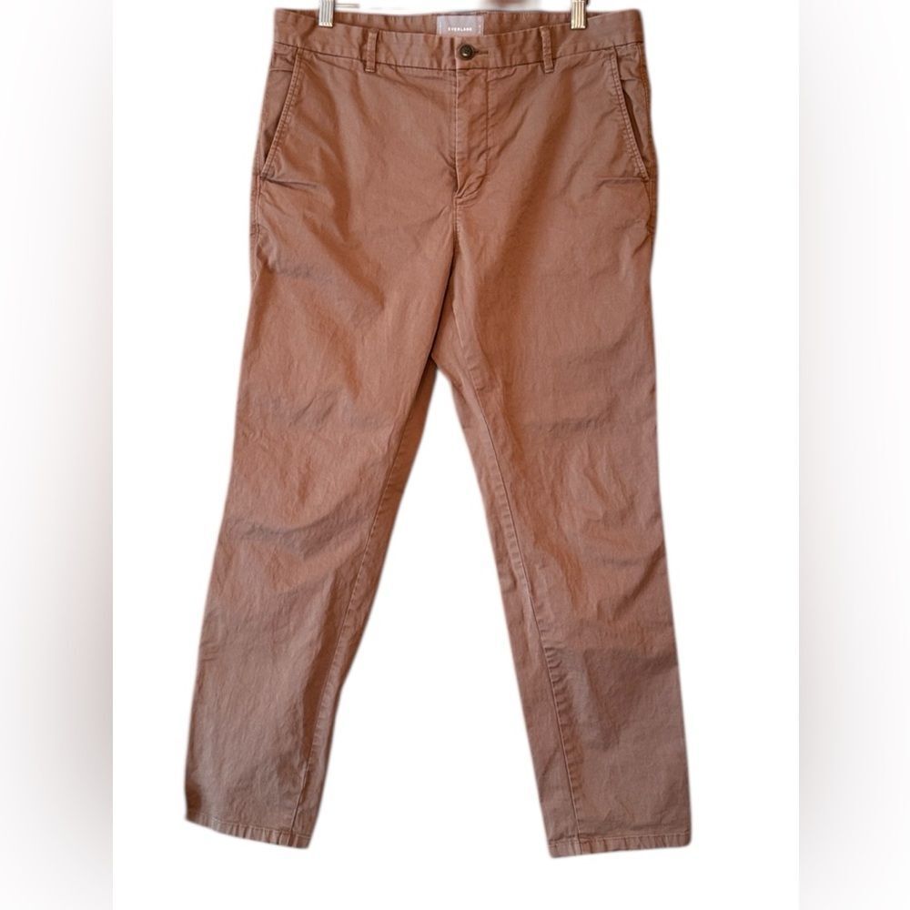 EVERLANE Slim Fit Chino Pants 35x30 Stretch Cotton Clean Minimalist